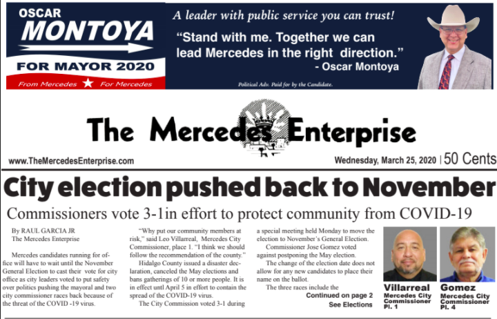 Mercedes Enterprise 3/25/2020 e-edition