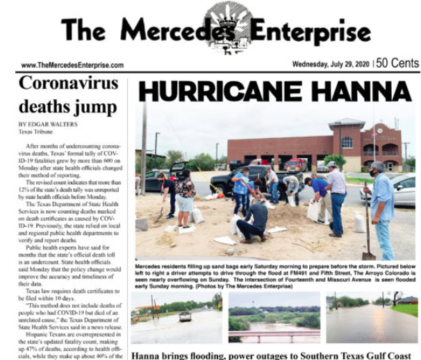 The Mercedes Enterprise 7/29/20 e-edition