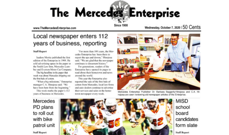 The Mercedes Enterprise 10/7/20 e-edition
