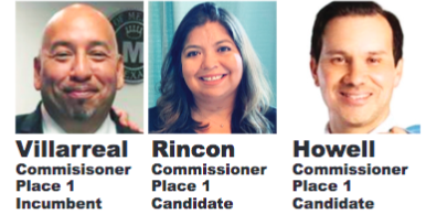 Watch the Mercedes City Commissioner Place 1  candidates forum here at 7 p.m.