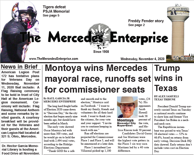 The Mercedes Enterprise 11/4/20 e-edition