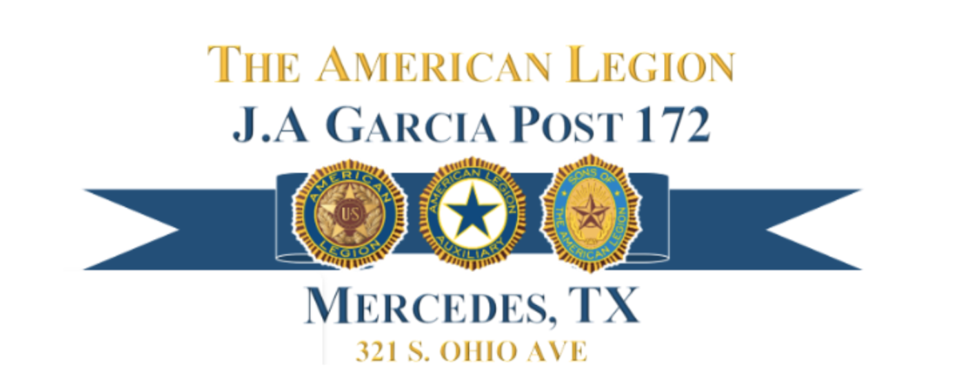 AMERICAN LEGION J.A. GARCIA POST 172, April 16, UPDATE