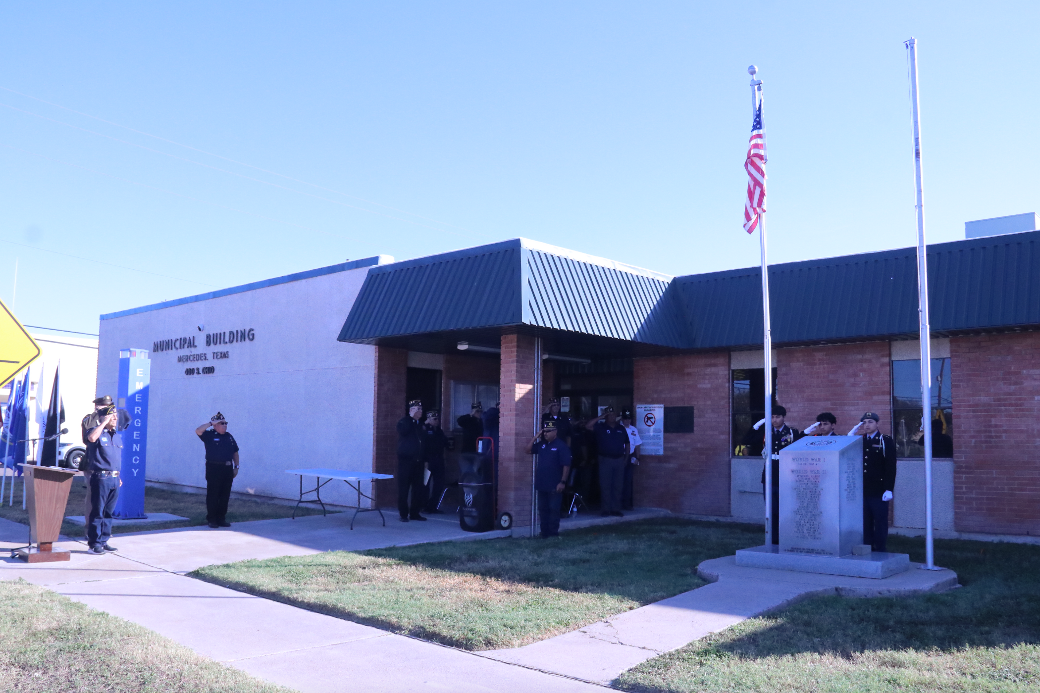 VETERANS  DAY : Honoring Our Heroes: American Legion J.A. Garcia Post 172 Veterans Day Ceremony