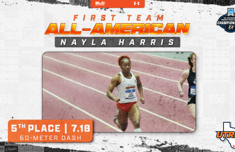 HARRIS TAKES 5TH, EARNS FIRST TEAM ALL-AMERICA AT NCAA INDOOR TRACK & FIELD CHAMPIONSHIPS
