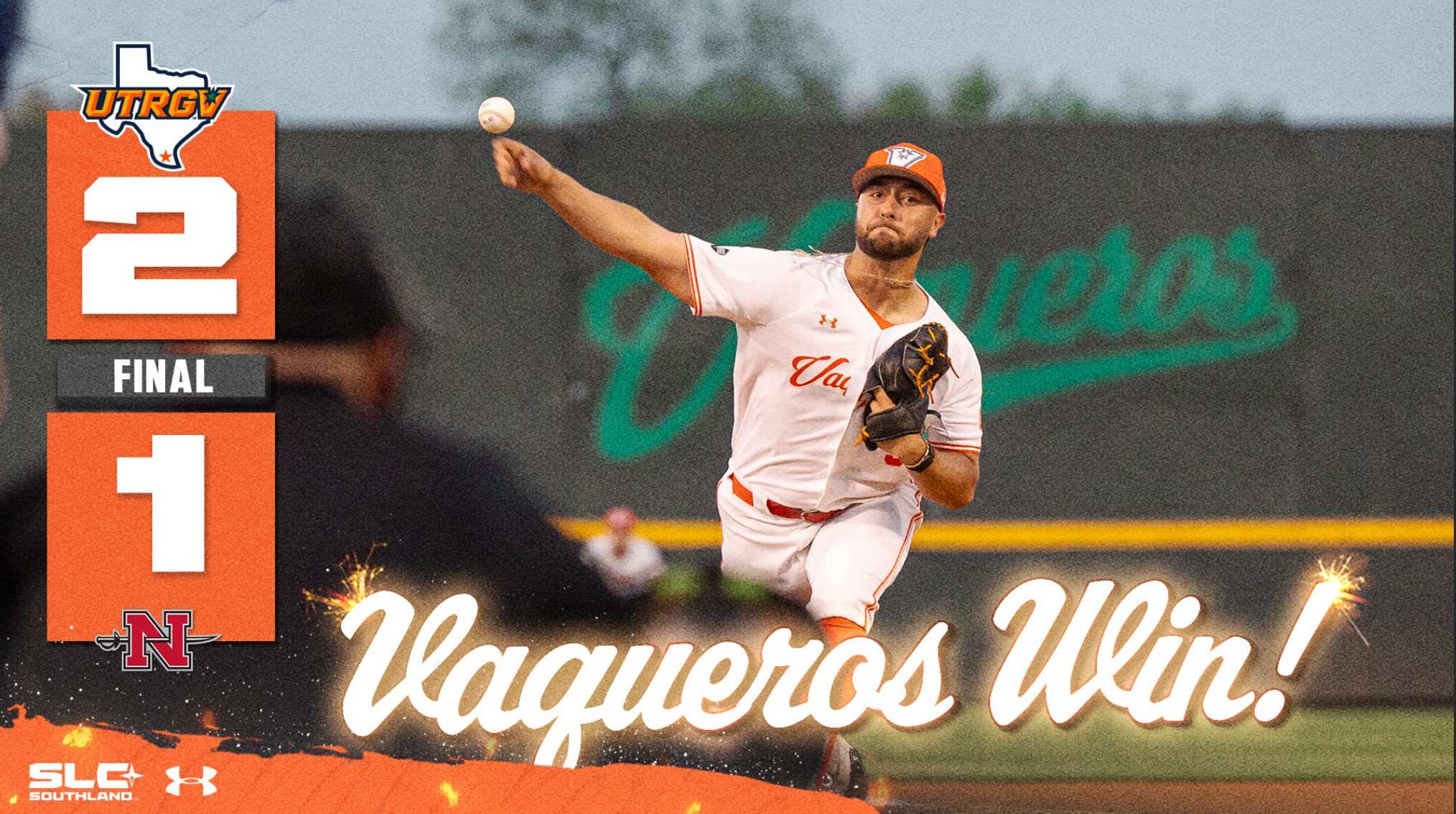 UTRGV BASEBALL TAKES DOWN NICHOLLS IN 10 INNINGS