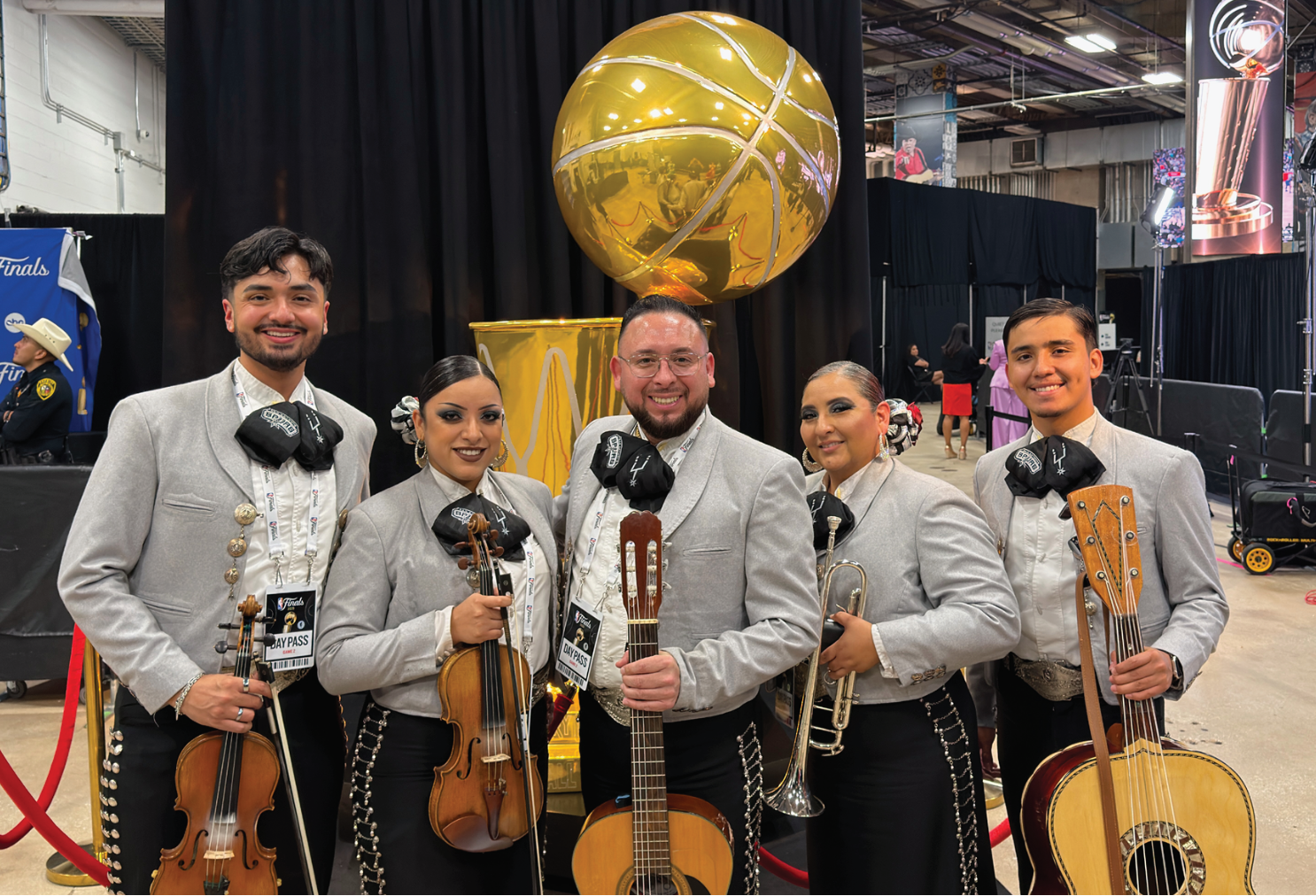 Mercedes High 2017 Graduate Ryan Olivares Takes Center Stage During Spurs Kicks Halftime Show
