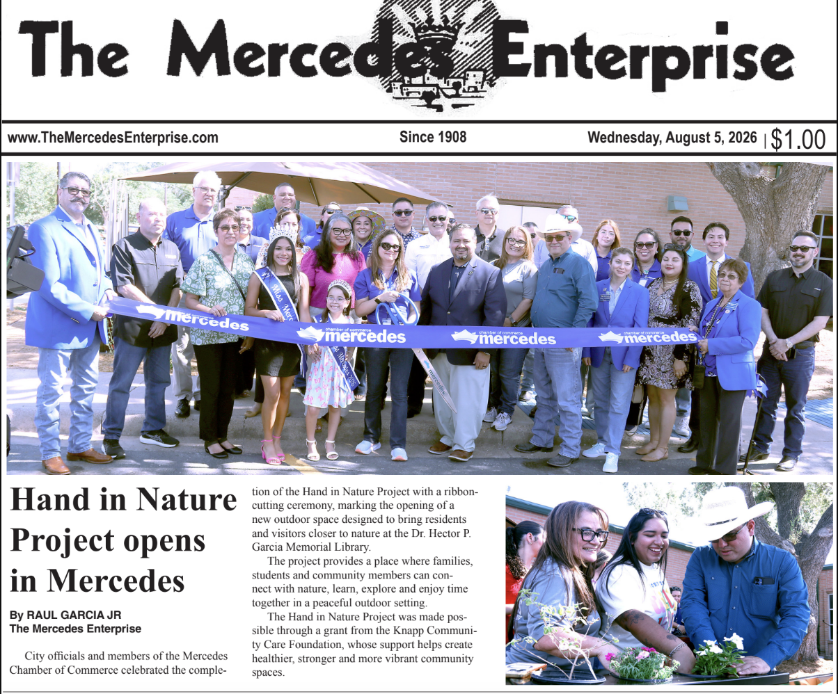 THE MERCEDES ENTERPRISE 8/5/26 E-EDITION