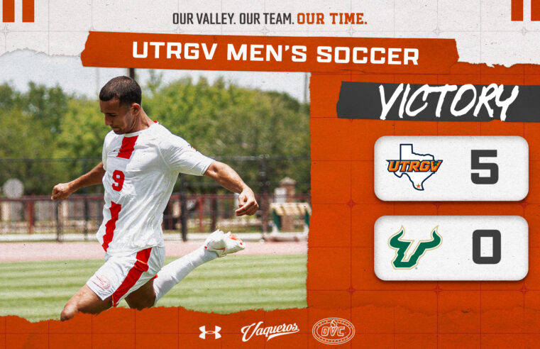 Taj Shines as UTRGV Men’s Soccer Dominates South Florida in Wire-to-Wire Win