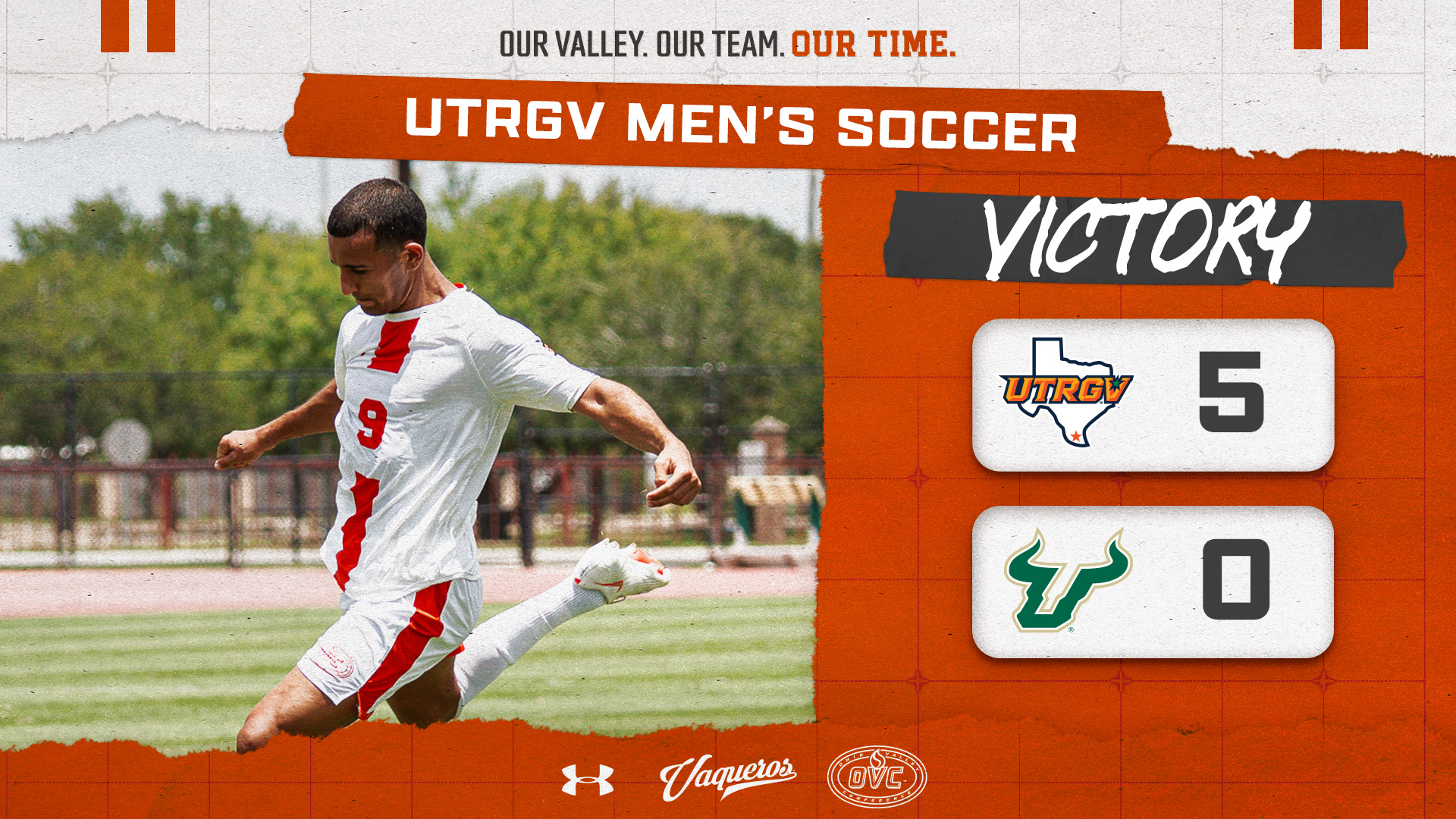 Taj Shines as UTRGV Men’s Soccer Dominates South Florida in Wire-to-Wire Win