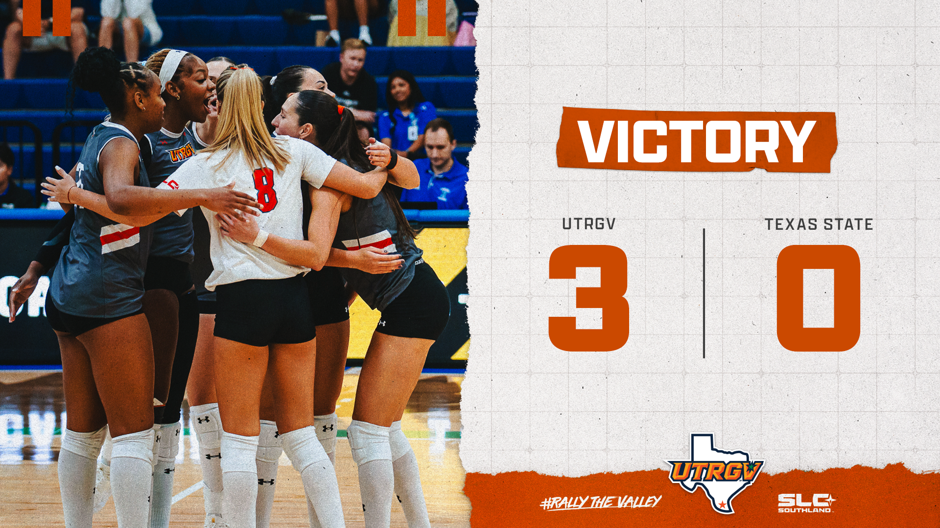 UTRGV VOLLEYBALL SWEEPS TEXAS STATE, EARNS FIRST WIN OVER BOBCATS SINCE 2002